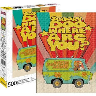 Scooby Doo "Where Are You" 500 Jigsaw Puzzle