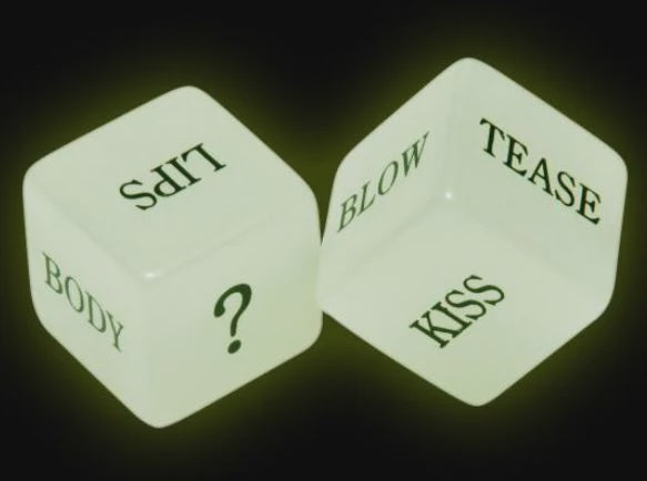 Glow Love Dice