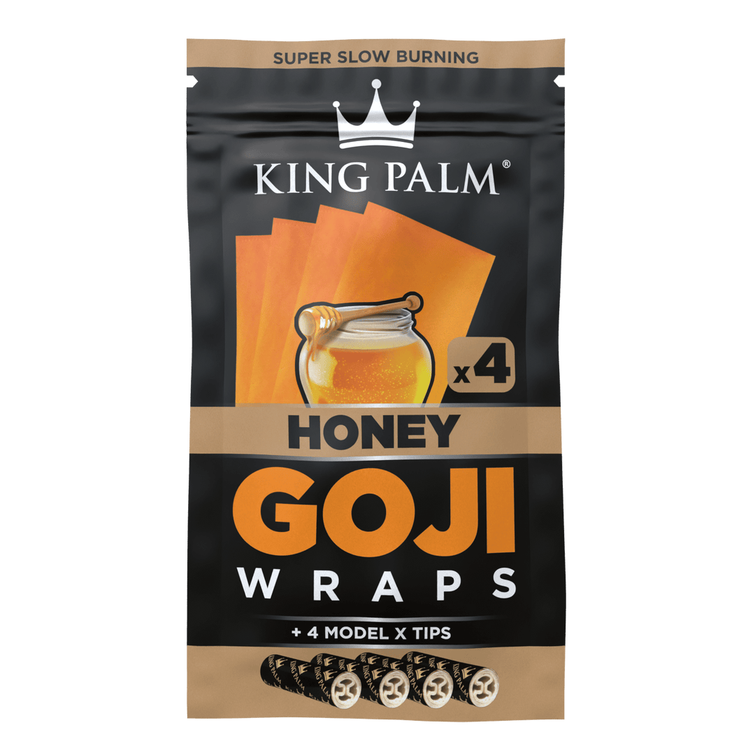 King Palm Goji Wraps 4pk - Honey