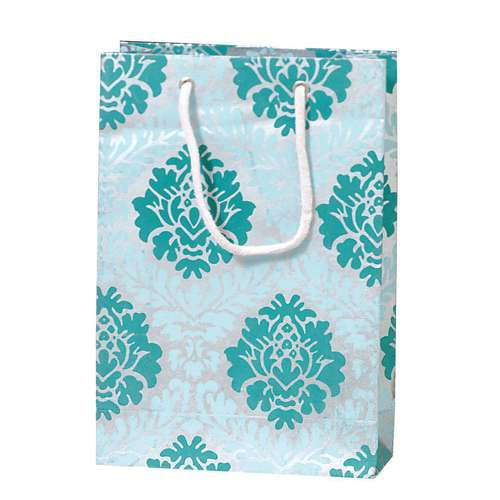 Turquoise w/Silver Gift Bag