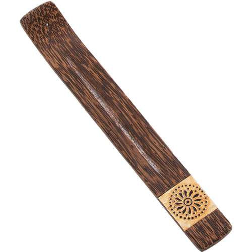 Palmwood Mandala Incense Holder