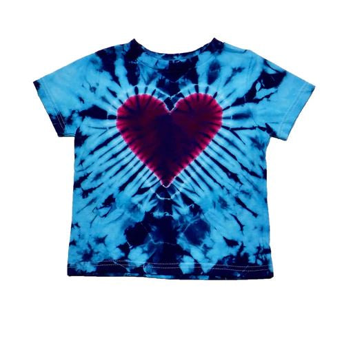 Cosmic Cotton - Toddler Heart Tie Dye #10 T-Shirt