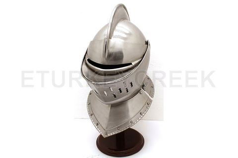 Medieval Knight Closed Face Helmet