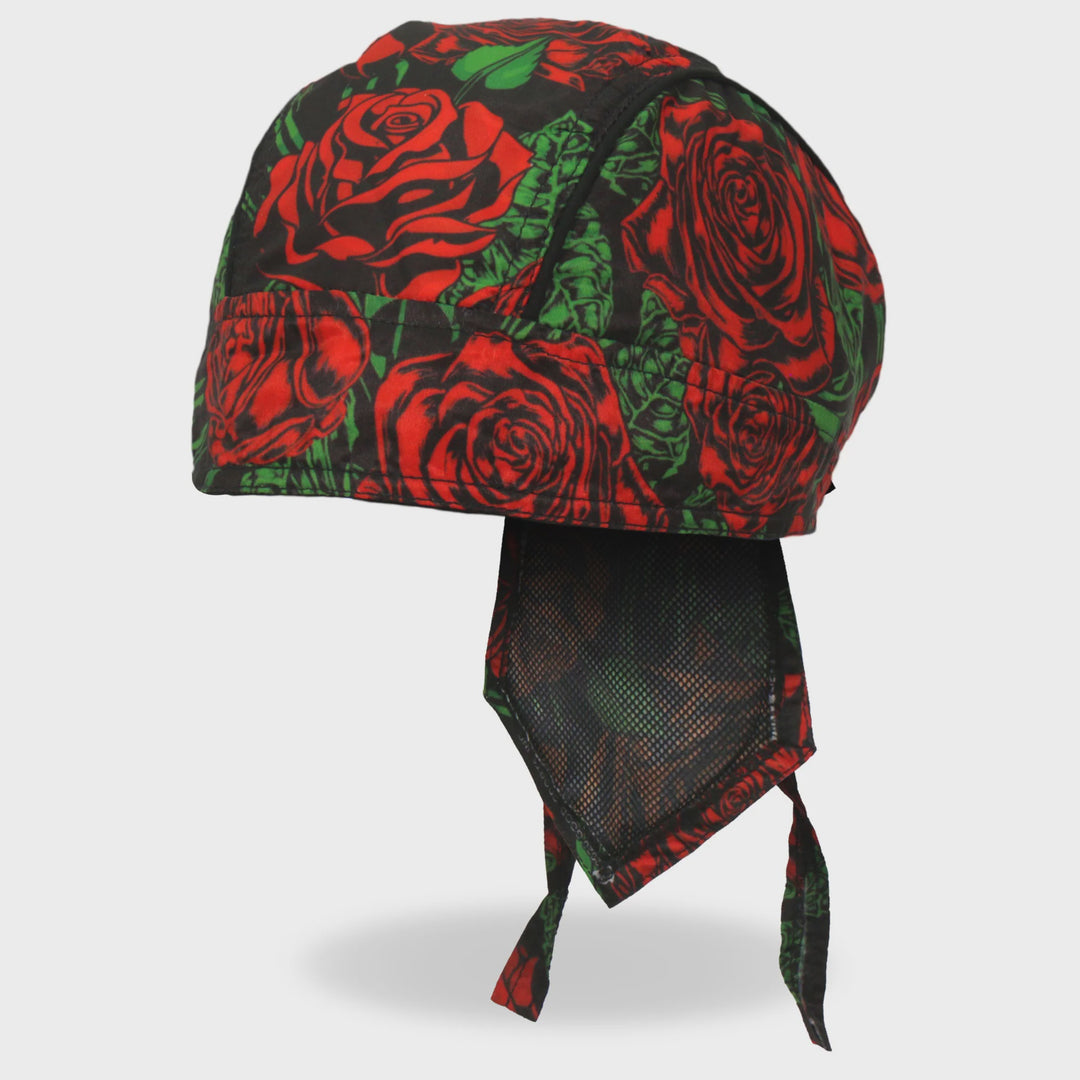 Hot Leathers - Roses Head Wrap
