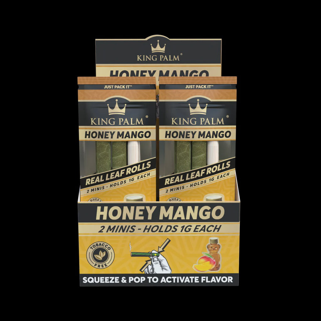 King Palm Mini 2pk Cones - Honey Mango