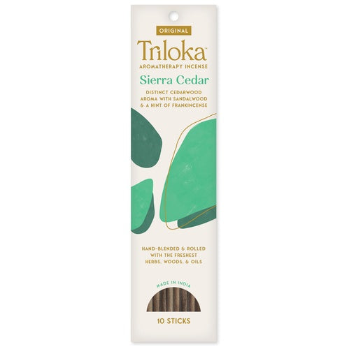 Triloka Sierra Cedar Original Incense 10ct.