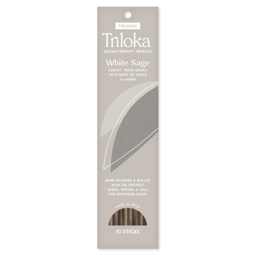Triloka White Sage Premium Incense 10ct.