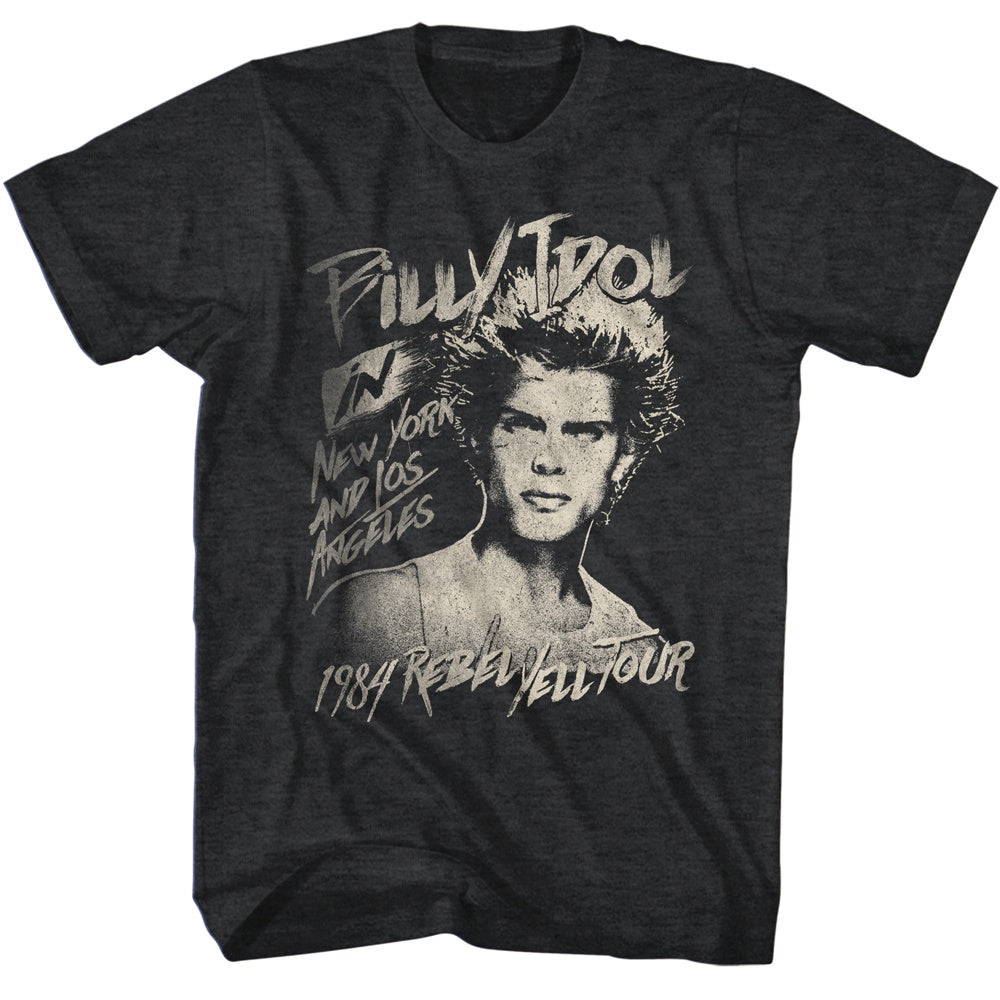 Billy Idol T-Shirt- 84 Rebel Yell Tour- American Classic