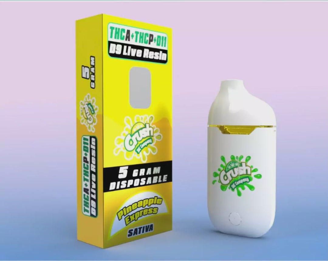 Crush 5g THCA Disposable Vaporizer Penny Lane Gifts Crush 5g THCA Disposable Vaporizer Penny Lane Gifts
