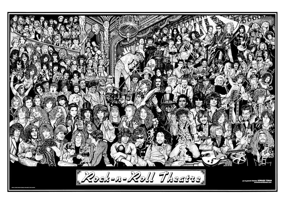 Rock N Roll Theater Poster