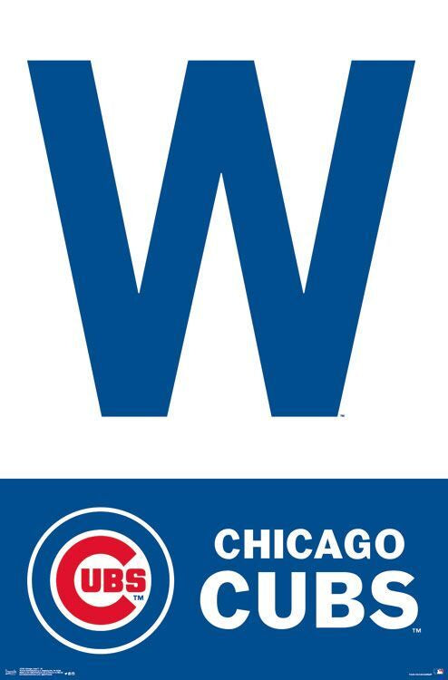 Chicago Cubs W Poster