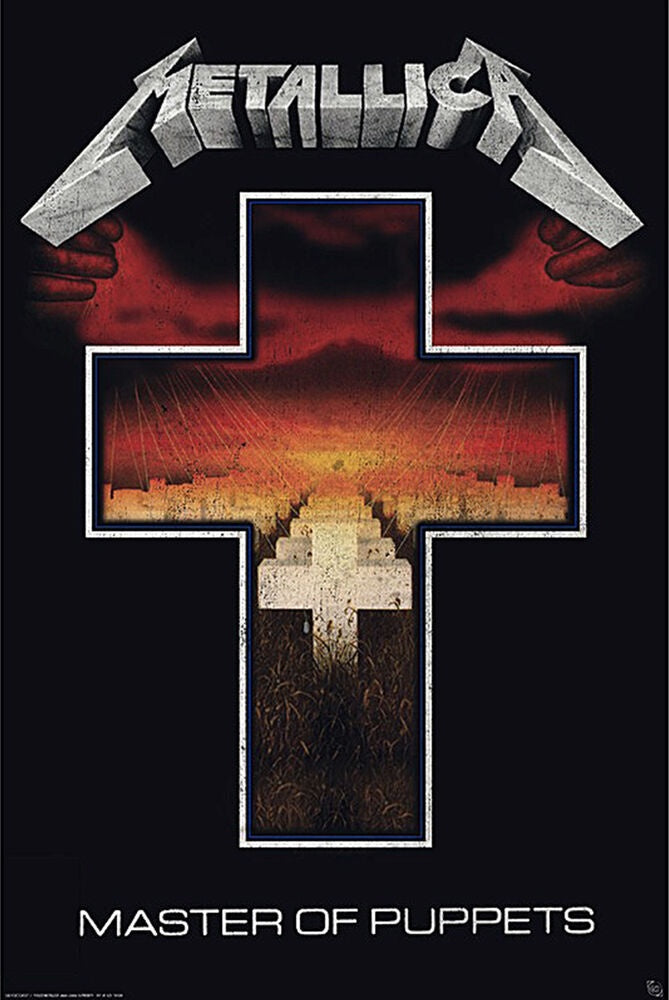 Master of Puppets Album Cover Regular Poster