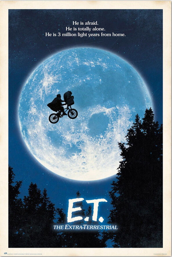 E.T. The Extra Terrestrial Border Poster