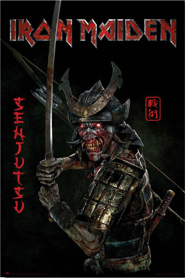 Iron Maiden Senjutsu Poster