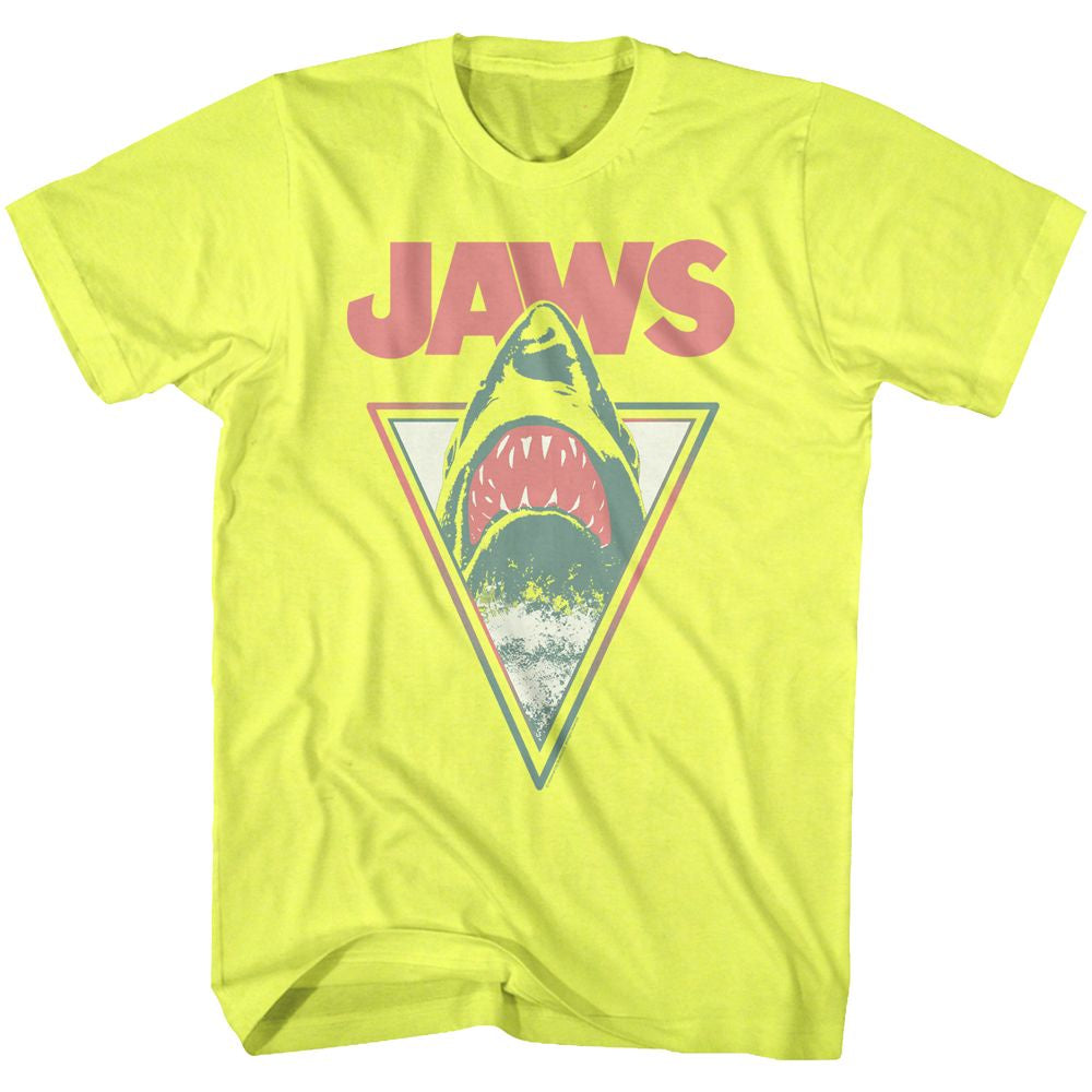 Jaws Neon Yellow T-Shirt