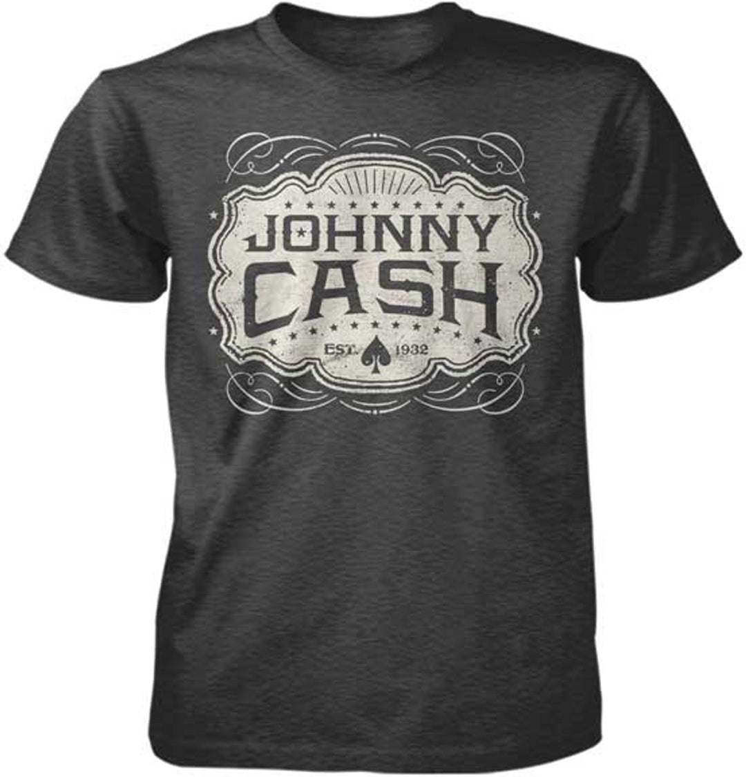 Johnny Cash Emblem T-Shirt