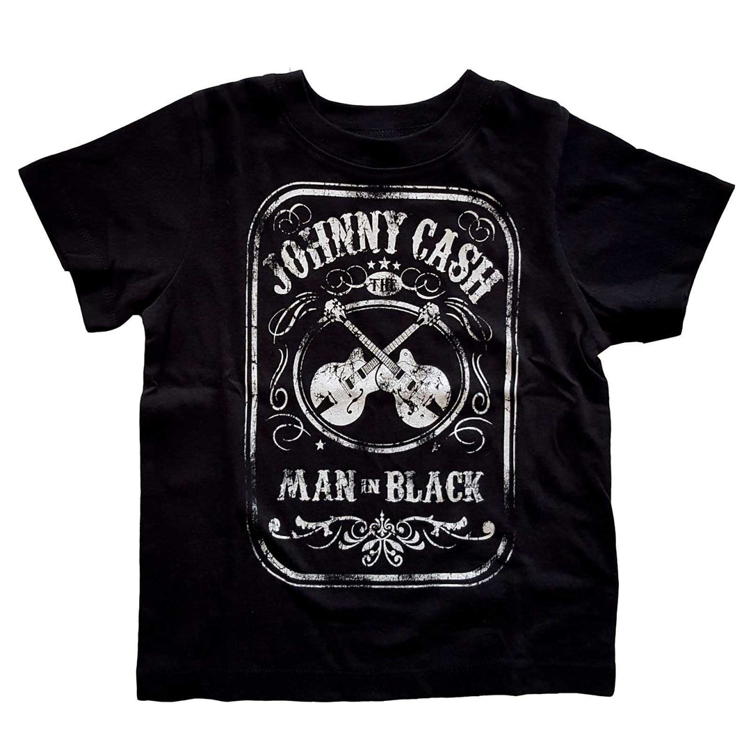 Johnny Cash "Man In Black" Toddler T-Shirt