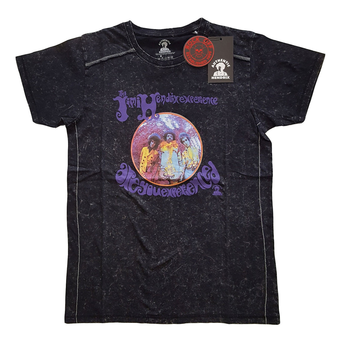 JIMI HENDRIX UNISEX T-SHIRT: EXPERIENCED (WASH COLLECTION)
