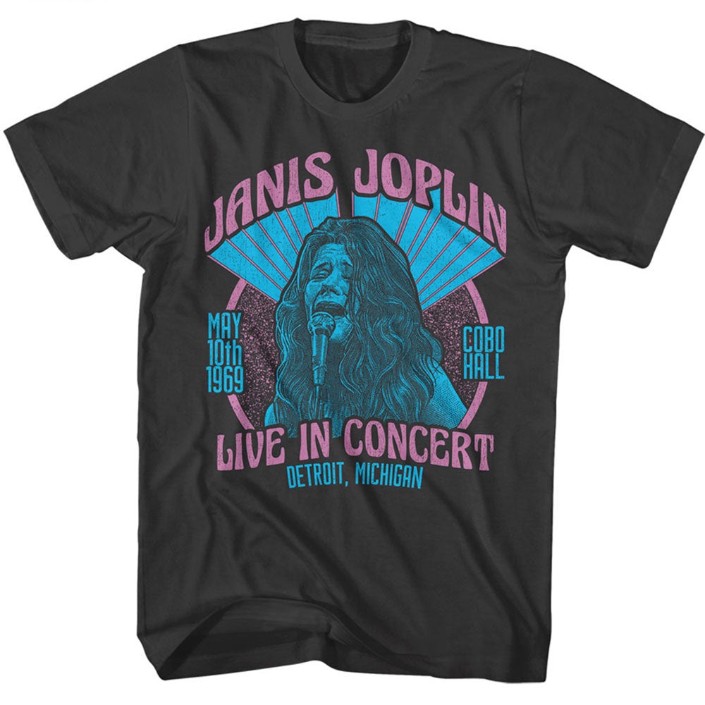 Janis Joplin T-Shirt- Cobo Hall- American Classic