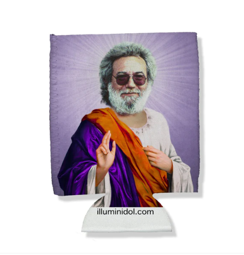 Jerry Garcia Purple Robe - Illuminidol Koozie