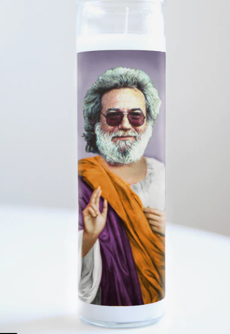 Jerry Garcia Purple Robe - Illuminidol Candle