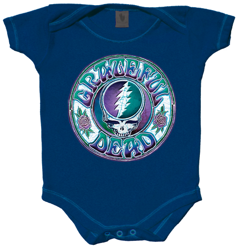 Grateful Dead Batik Stealie Infant Onesie