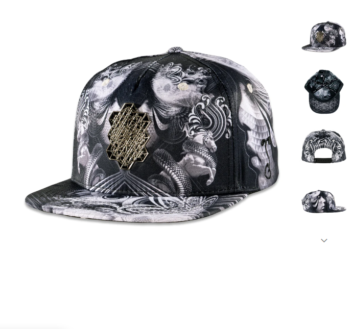 Synthesis Allover Snapback Hat