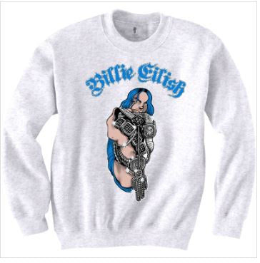 Rock Off - Billie Eilish 'Bling' Unisex Sweatshirt
