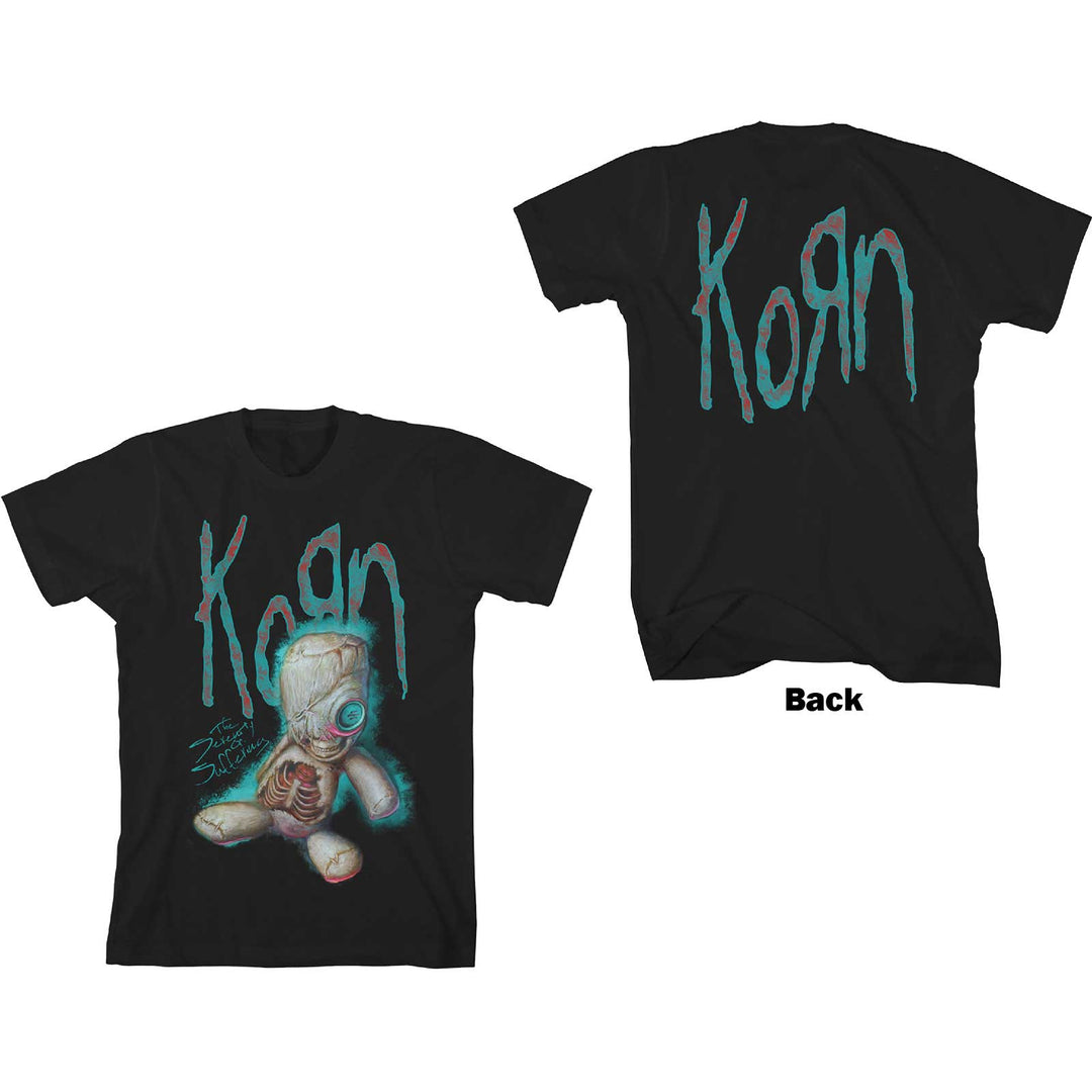 KORN Unisex T-Shirt: SOS Doll (Back Print) (RO)