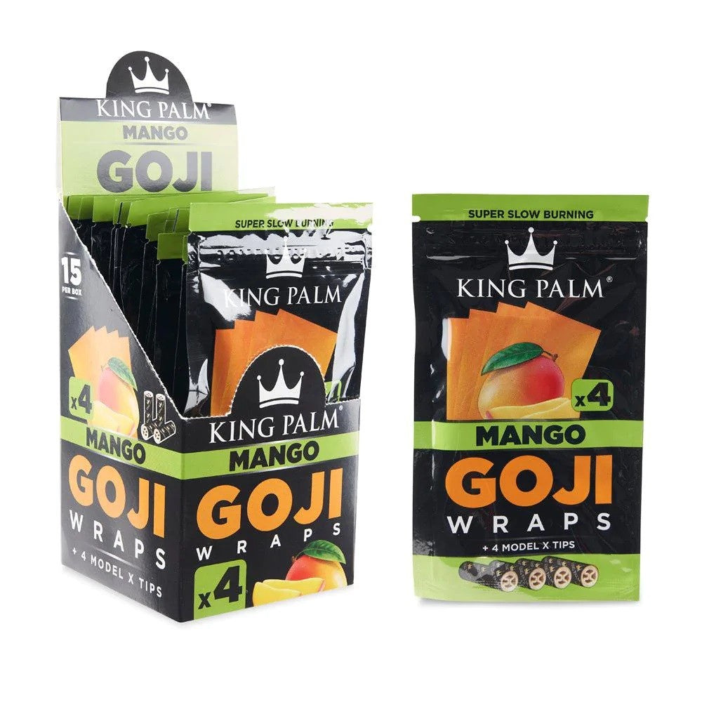 King Palm Goji Wraps 4pk - Mango