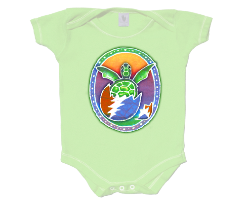 Grateful Dead Hatching Turtle Infant Onesie