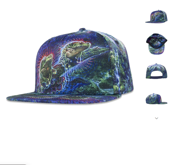 Simon Haiduk Fable Print Snapback Hat