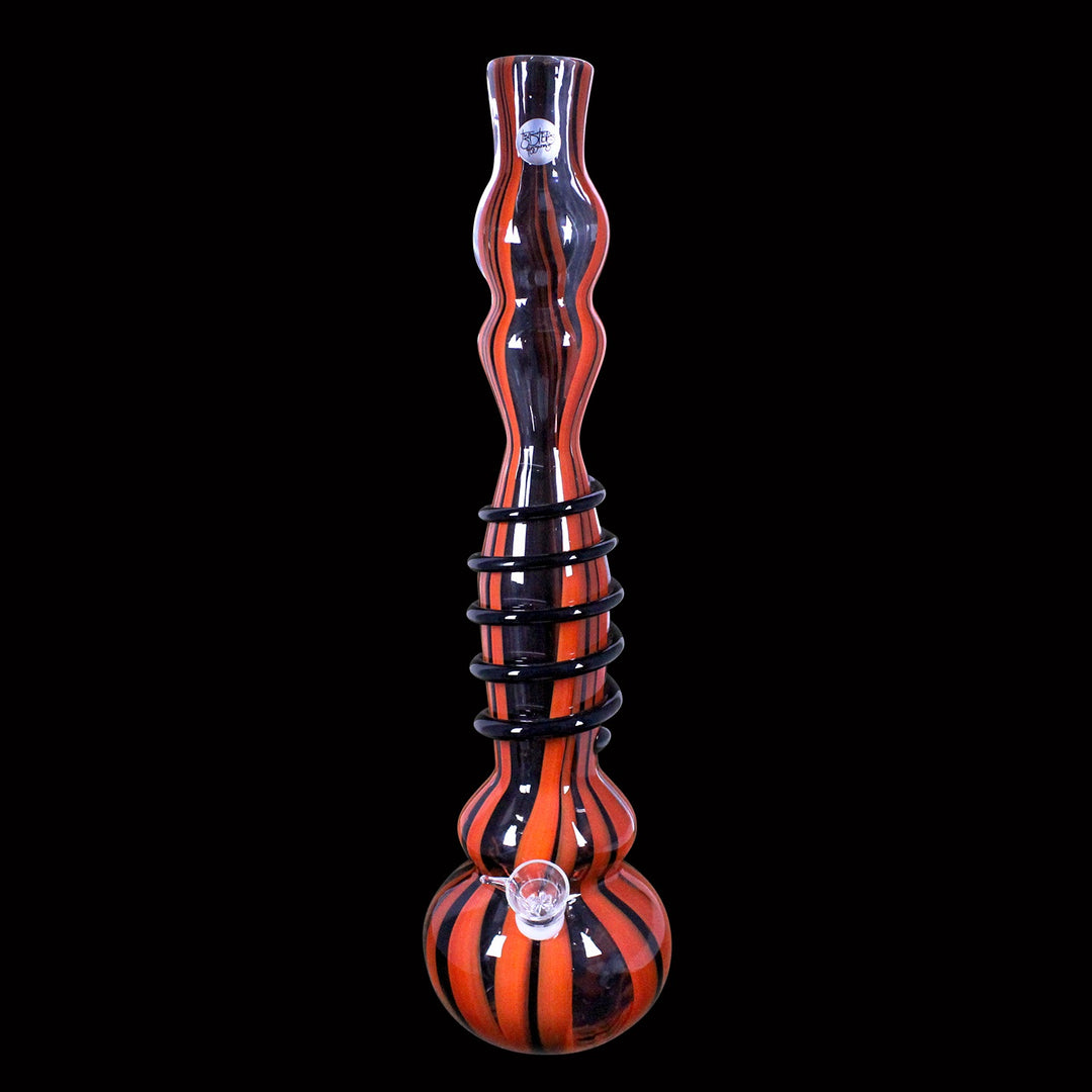 18" Triple Bubble Vase Water Pipe w/Wrap LT14