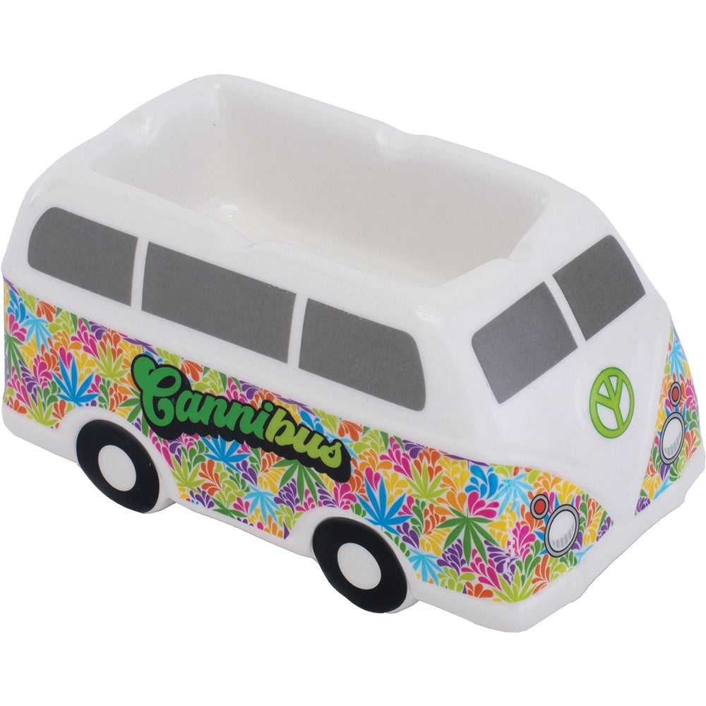 Hippie Bus Ceramic Ashtray LT219 - Fujima