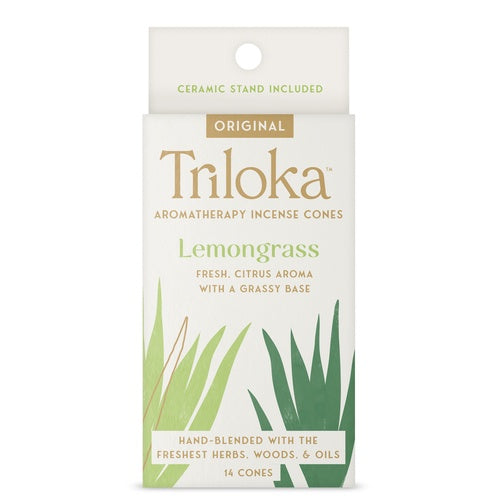 Triloka Lemongrass Incense Cones