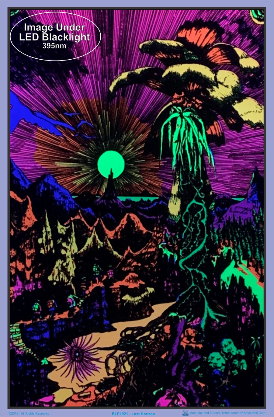 Lost Horizon Black Light Poster- BL1 B16 – Penny Lane Gifts