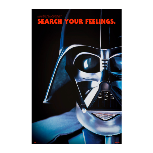 Darth Vader Feelings Poster
