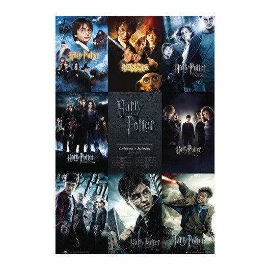Harry Potter Movie Collage Poster