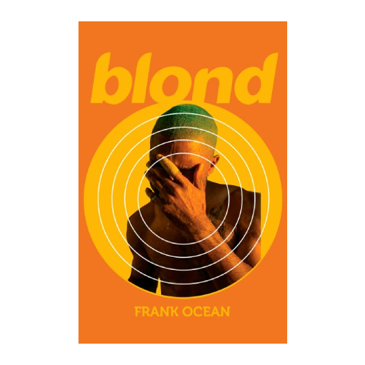 Frank Ocean Blond Orange Poster