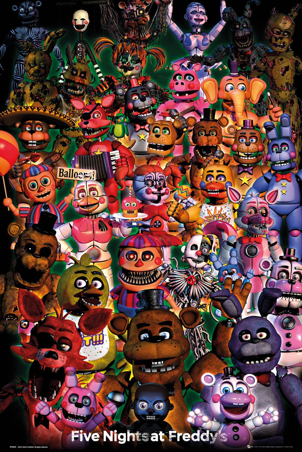 Five Nights At Freddy's Poster-Ultimate Group