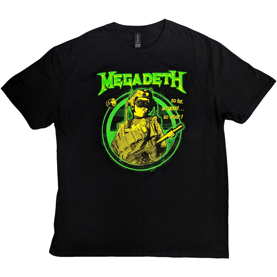 MEGADETH UNISEX T-SHIRT: SFSGSW HI-CONTRAST