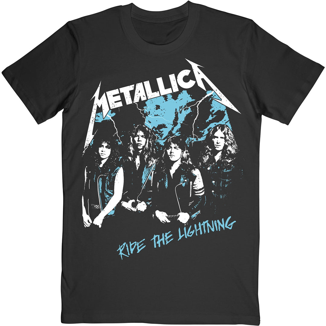 Rock Off - Metallica 'Vintage Ride The Lightning' Unisex T-Shirt