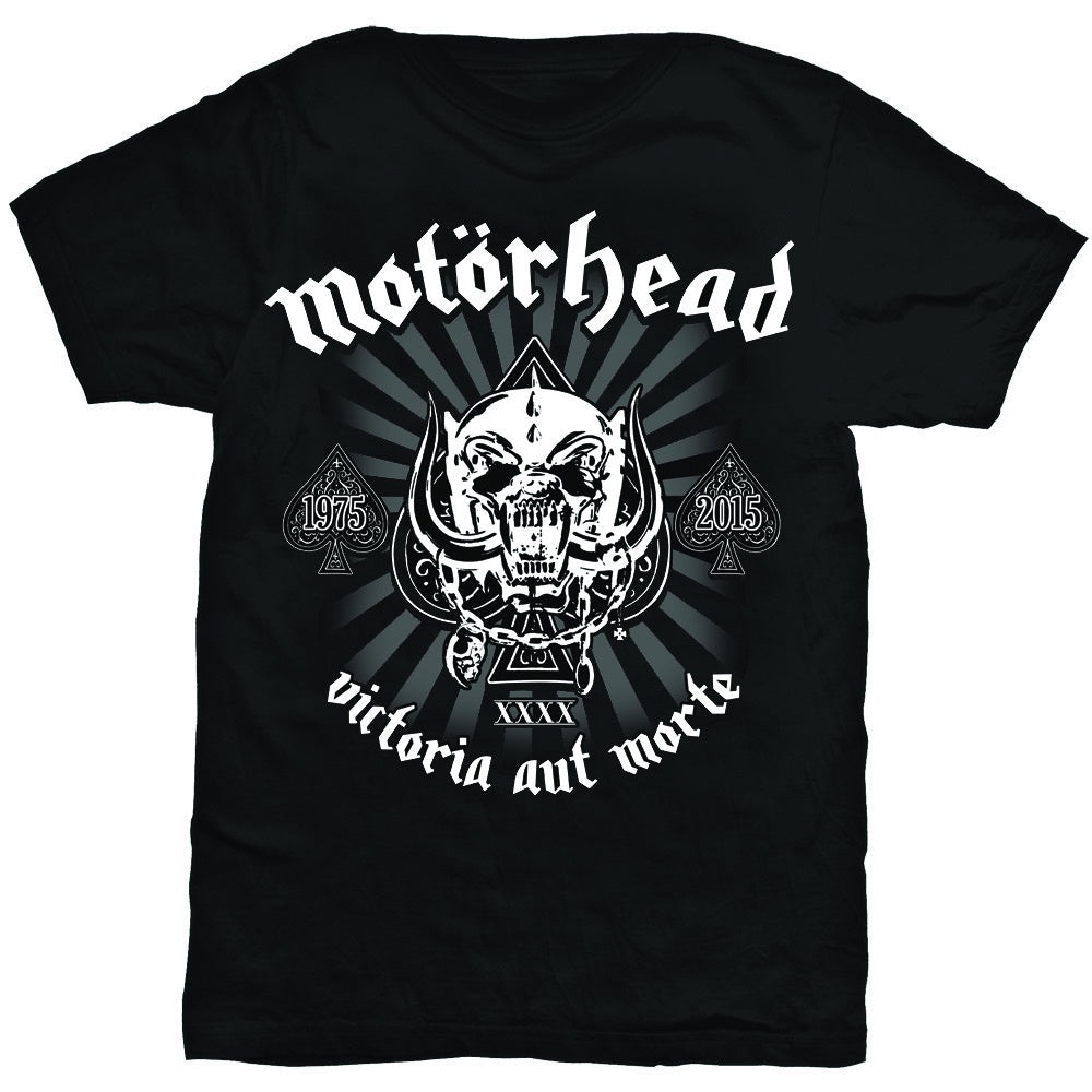 MOTORHEAD UNISEX T-SHIRT: VICTORIA AUT MORTE