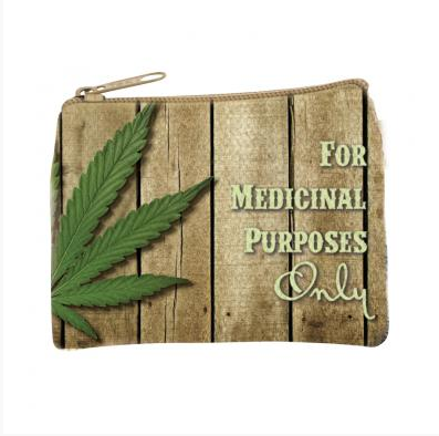 For Medicinal Purposes Only Coin Bag