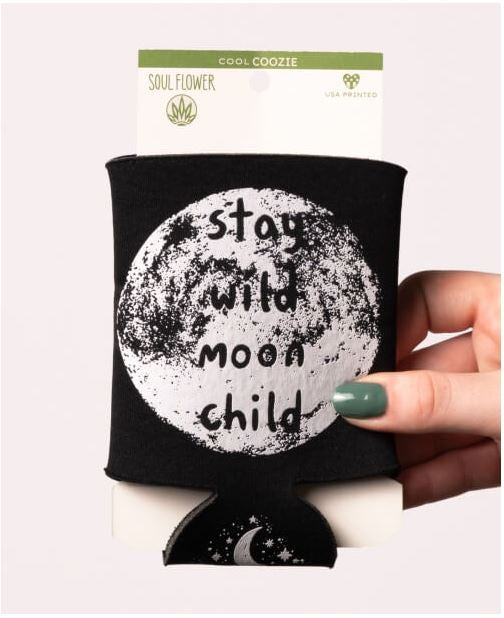 Soul Flower - Stay Wild Moon Child Coozie