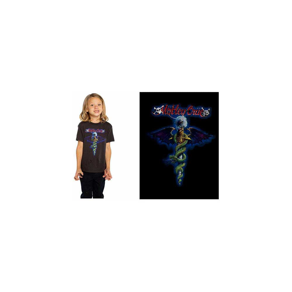 Motley Crue Blue Dragon Kid's T-Shirt