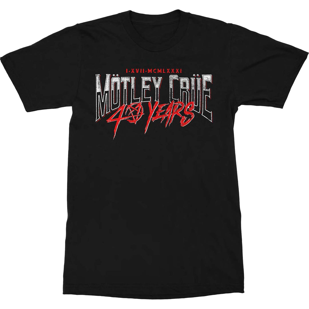 Rock Off - Motley Crue 40 Years Unisex T-Shirt