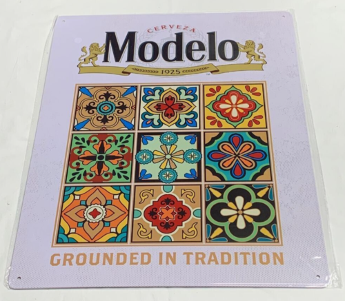 Modelo Grounded In Tradition Metal Sign