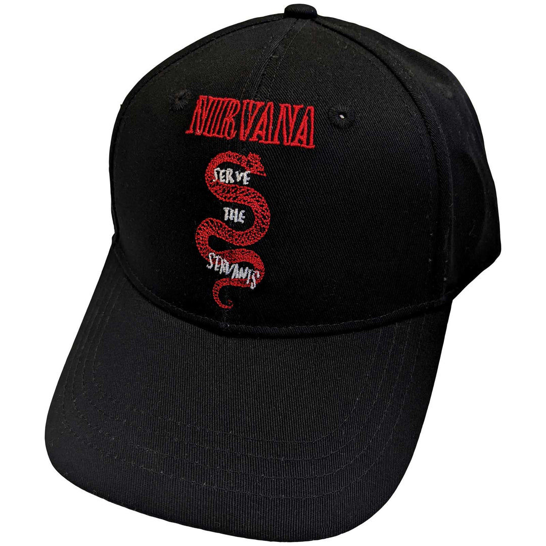 NIRVANA UNISEX BASEBALL CAP: SERVE THE SERVANTS