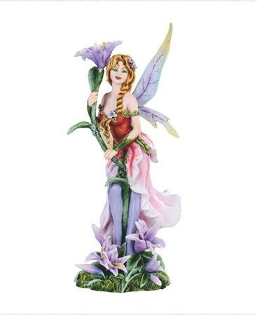 GSC - Pink Fairy w/Lilly Statue